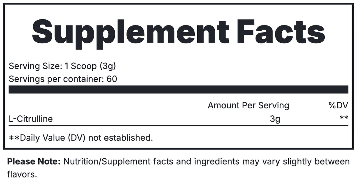 L-Citrulline - Redcon1