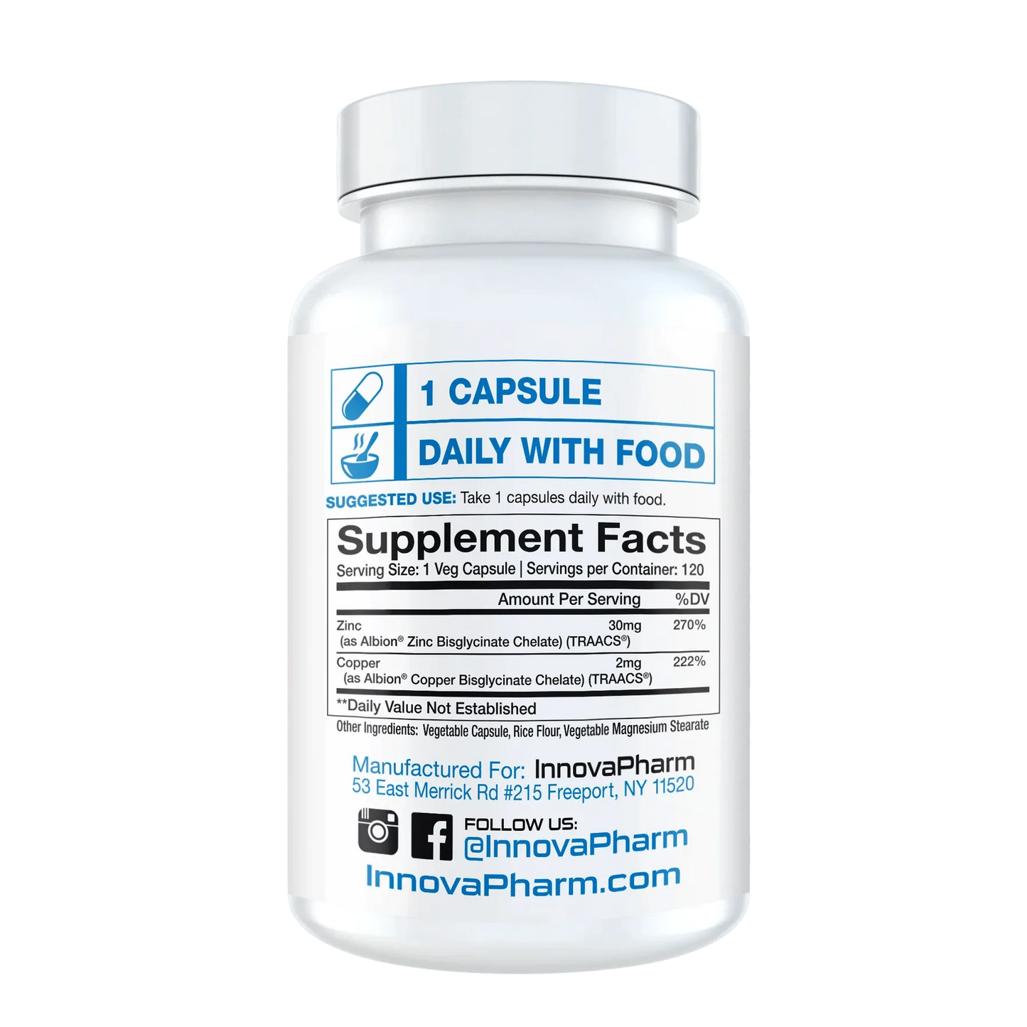 Zinc Chelate + Copper Chelate - InnovaPharm