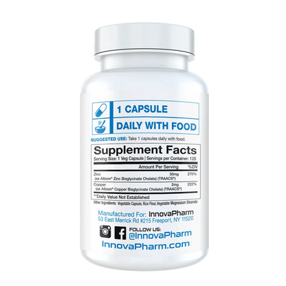 Zinc Chelate + Copper Chelate - InnovaPharm