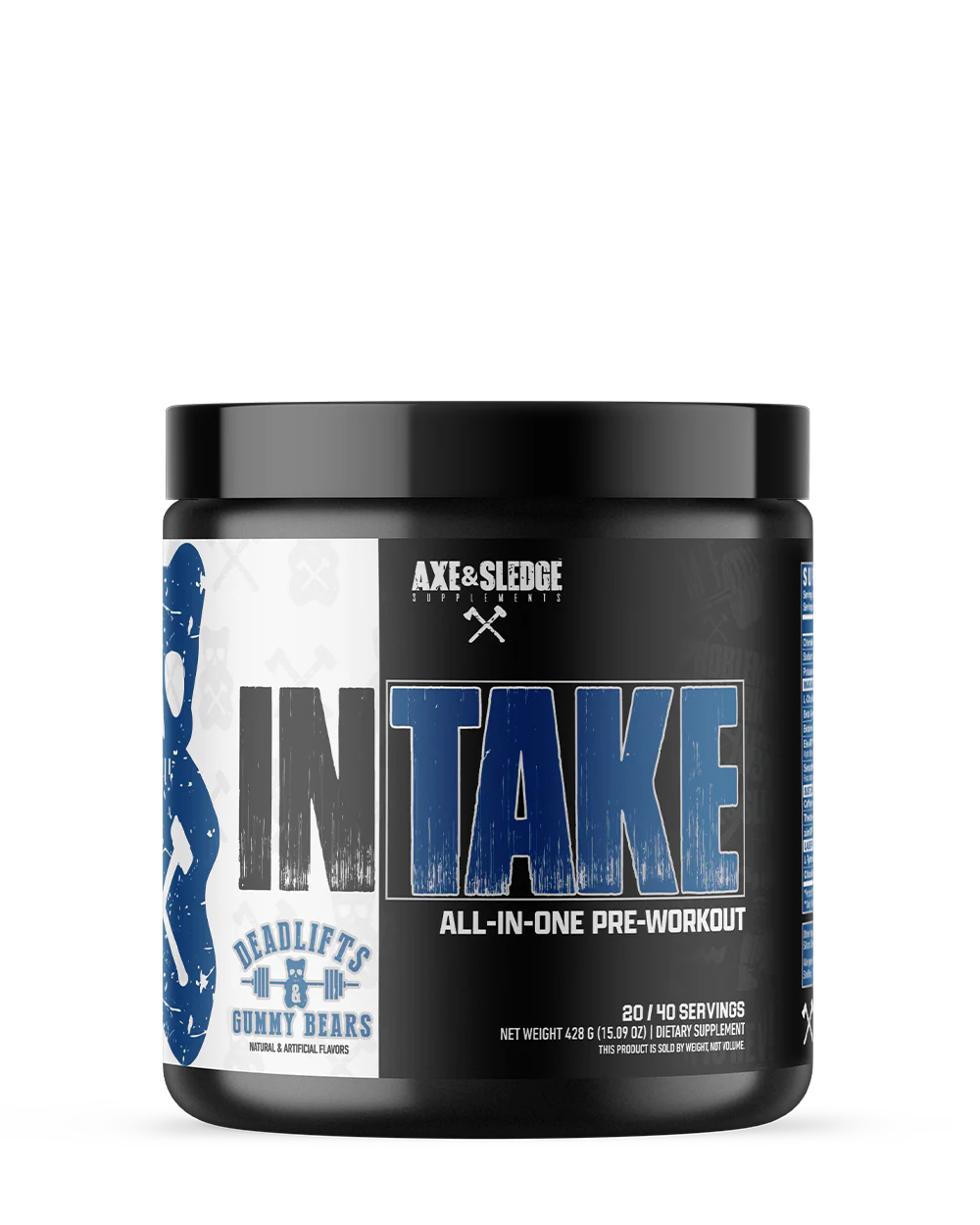 INTAKE // ALL-IN-ONE PRE-WORKOUT - AXE & SLEDGE SUPPLEMENTS