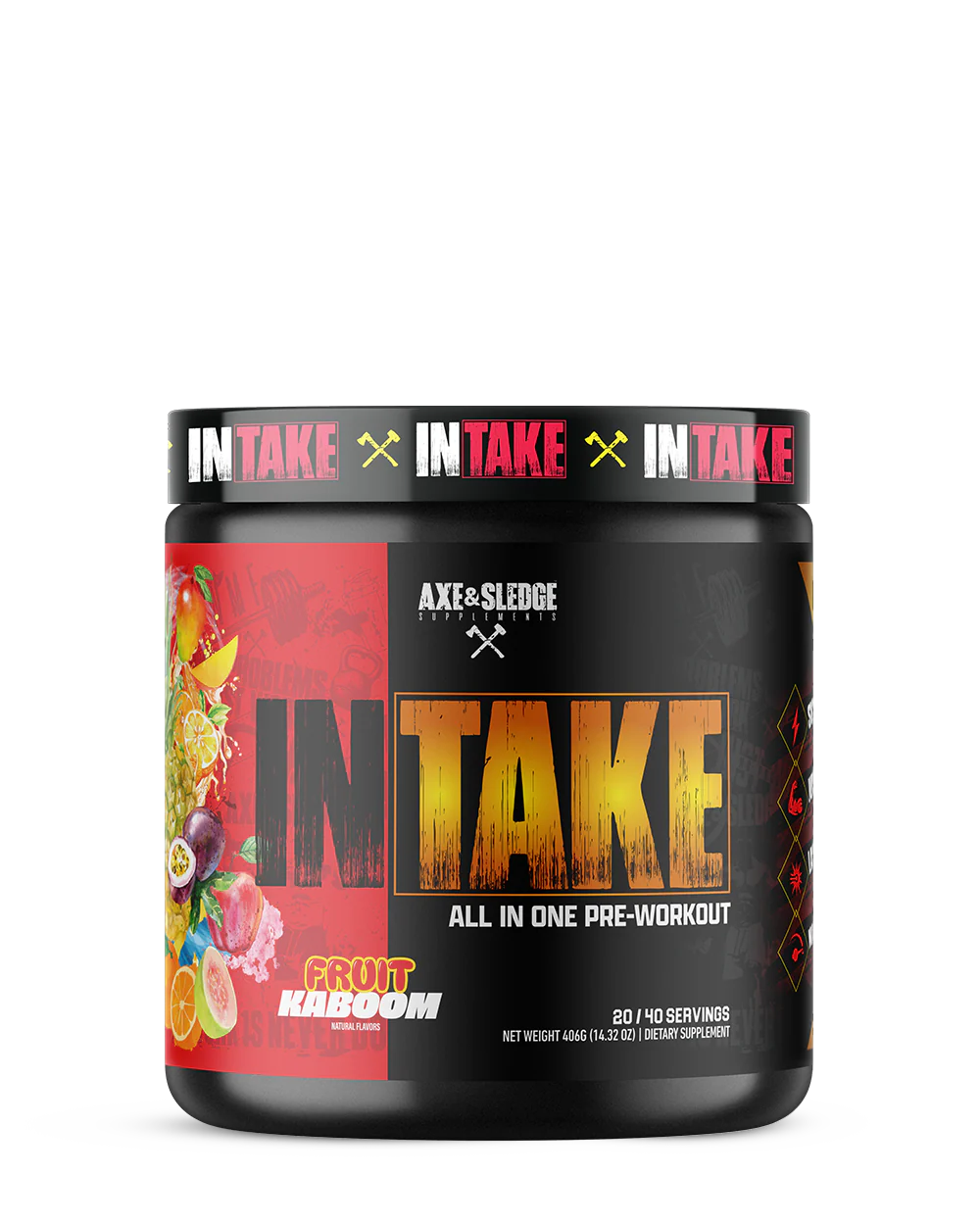 INTAKE // ALL-IN-ONE PRE-WORKOUT - AXE & SLEDGE SUPPLEMENTS