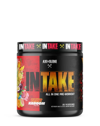 INTAKE // ALL-IN-ONE PRE-WORKOUT - AXE & SLEDGE SUPPLEMENTS