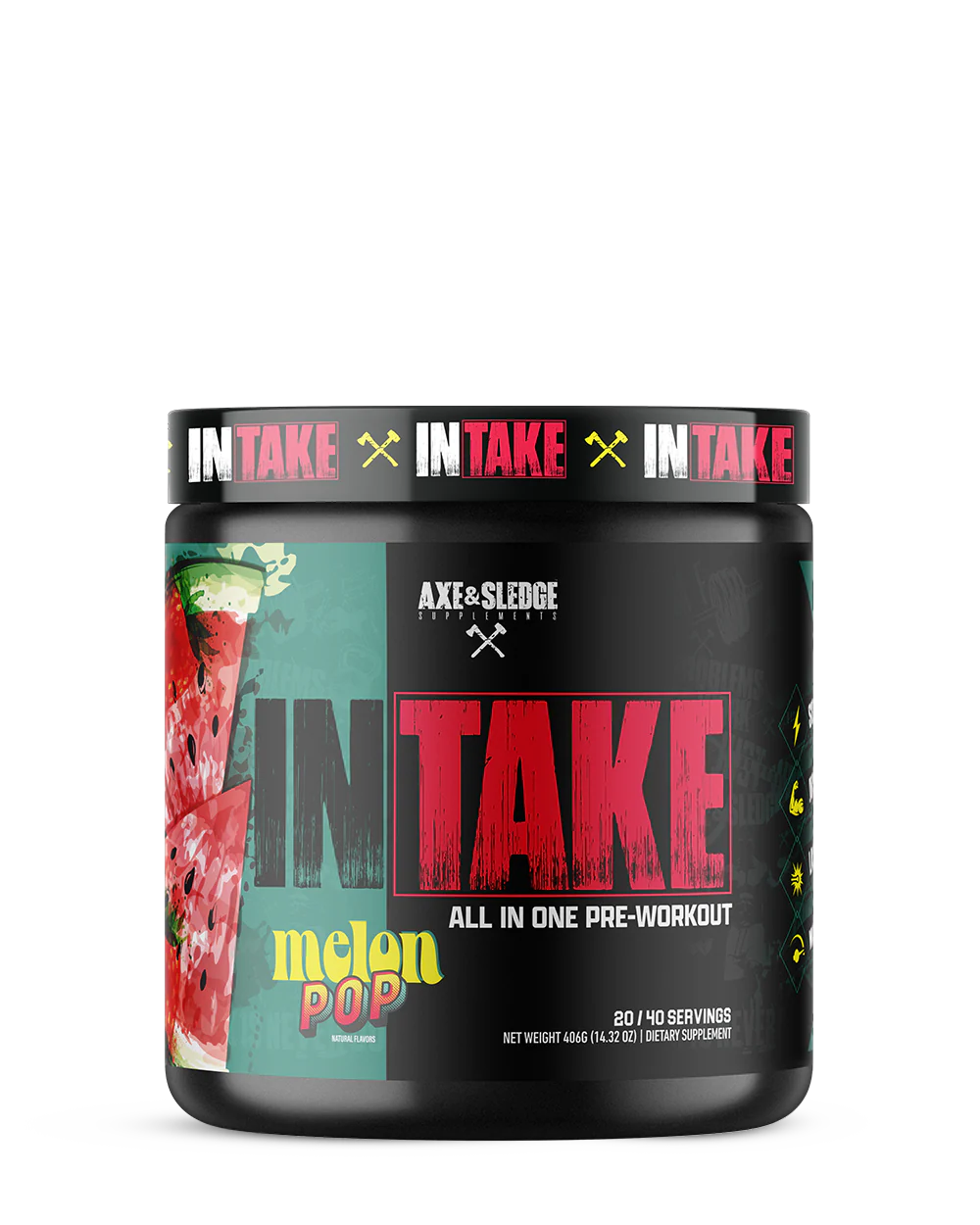 INTAKE // ALL-IN-ONE PRE-WORKOUT - AXE & SLEDGE SUPPLEMENTS