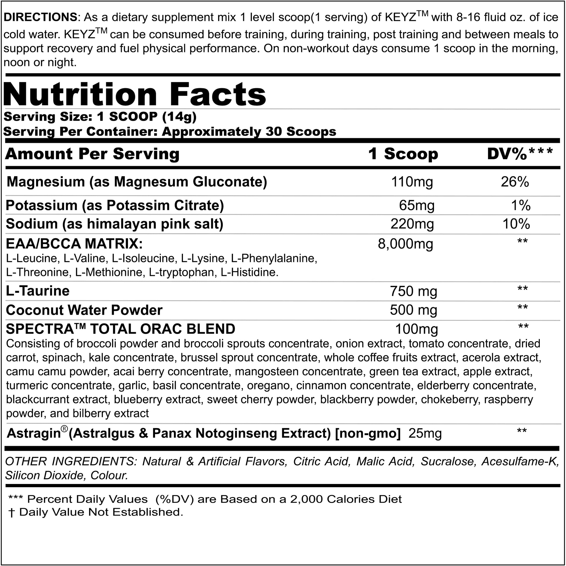 Keyz Aminos -Black Magic - Prime Sports Nutrition