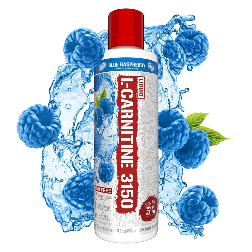 Liquid L-Carnitine 3150 Stimulant-Free Weight Loss Support - 5% Nutrition