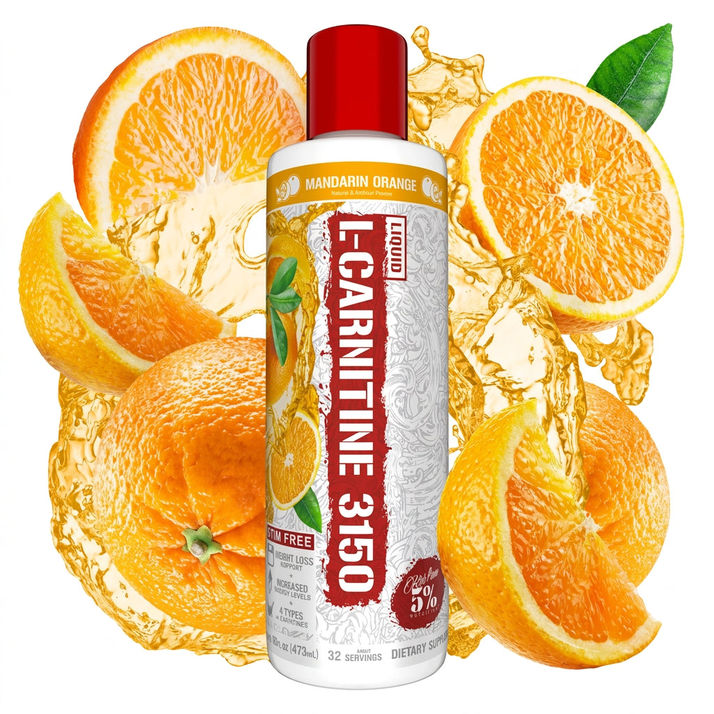 Liquid L-Carnitine 3150 Stimulant-Free Weight Loss Support - 5% Nutrition
