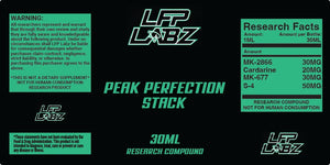 Peak Perfection Stack - LFP Labz