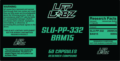 SLU-PP-332 & BAM15 - LFP Labz