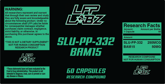 SLU-PP-332 & BAM15 - LFP Labz