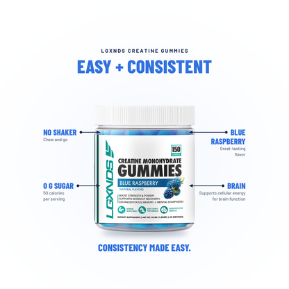 Creatine Monohydrate Gummies - LGXNDS