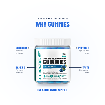 Creatine Monohydrate Gummies - LGXNDS