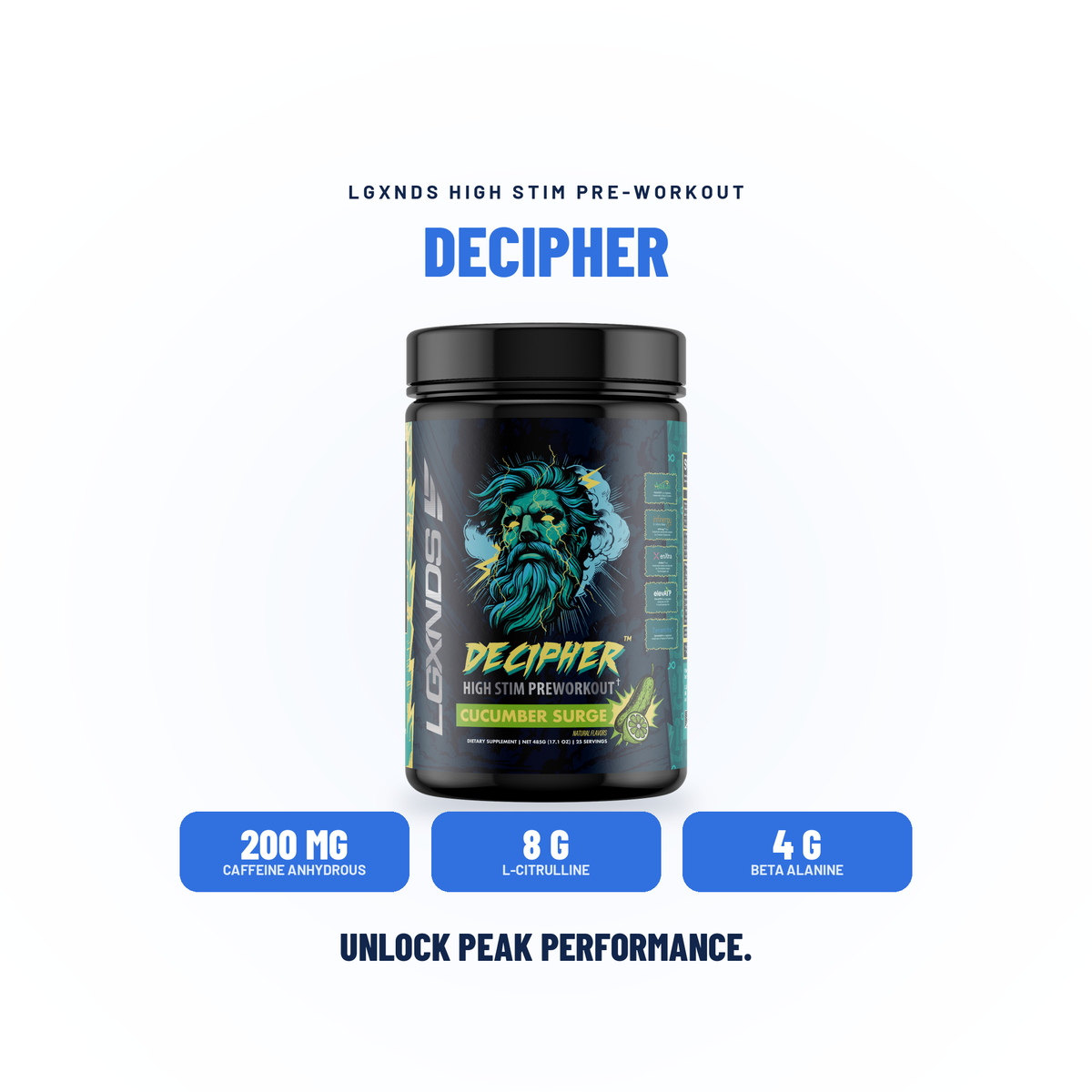 Decipher High Stim Pre-workout - LGXNDS