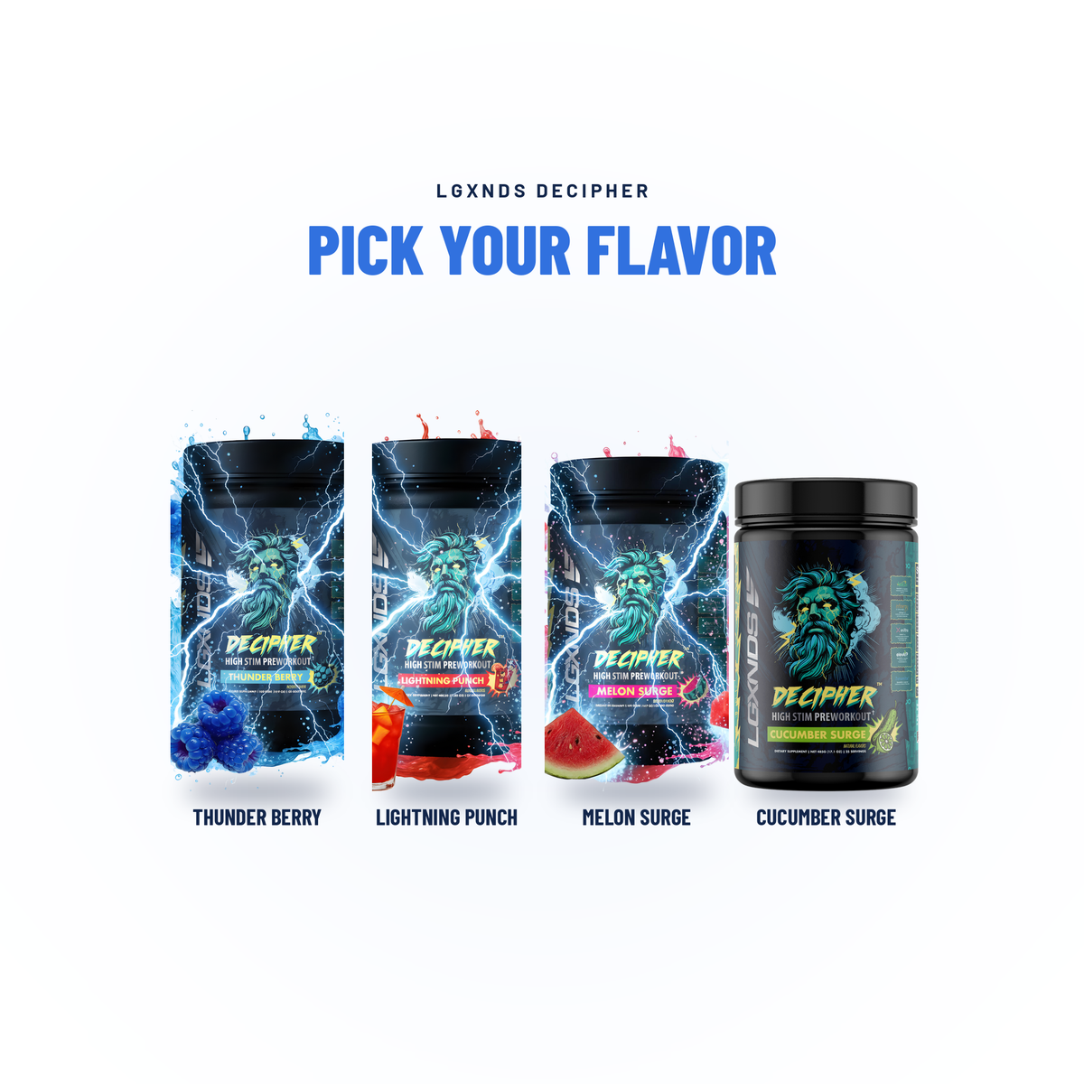 Decipher High Stim Pre-workout - LGXNDS