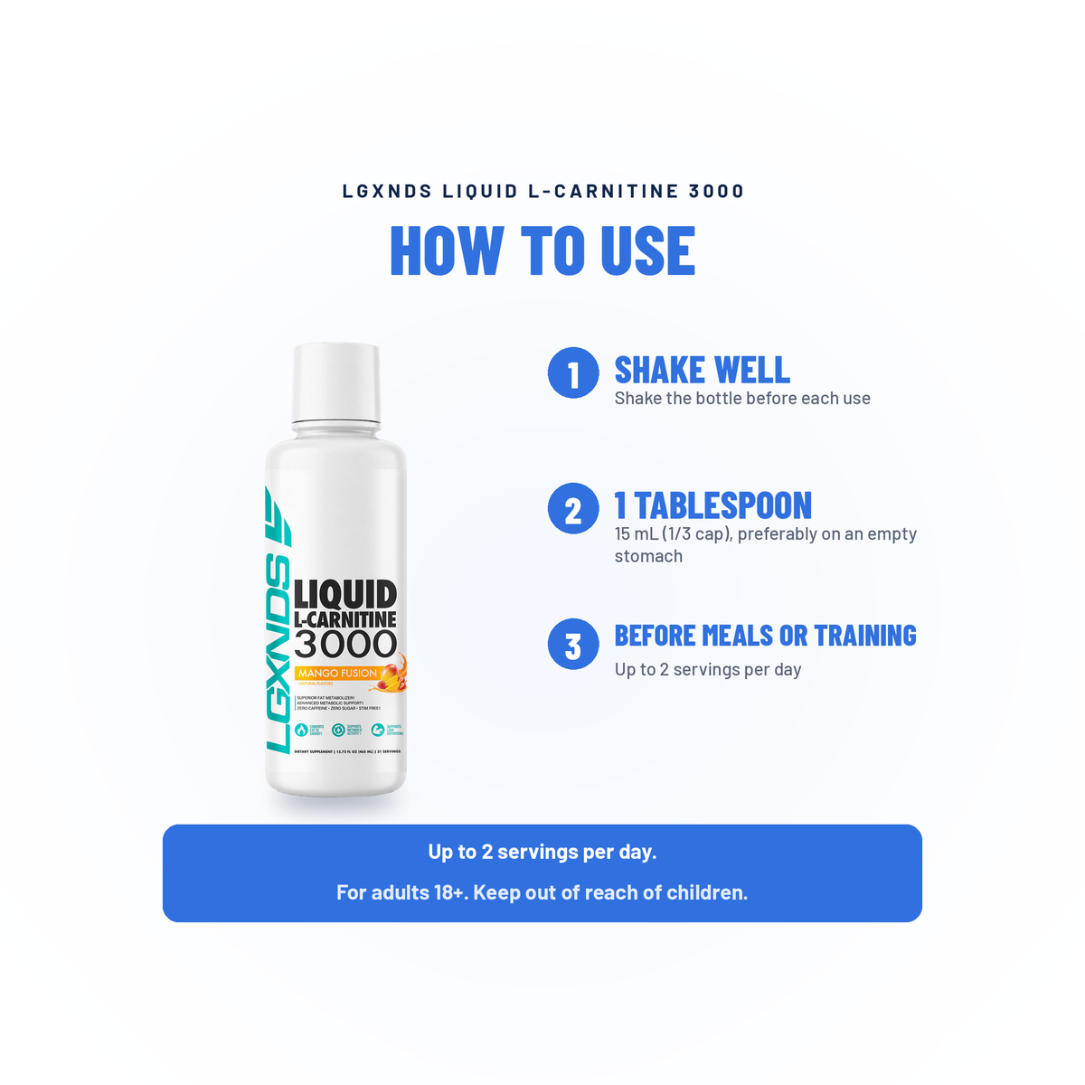 Liquid L-Carnitine 3000 - LGXNDS