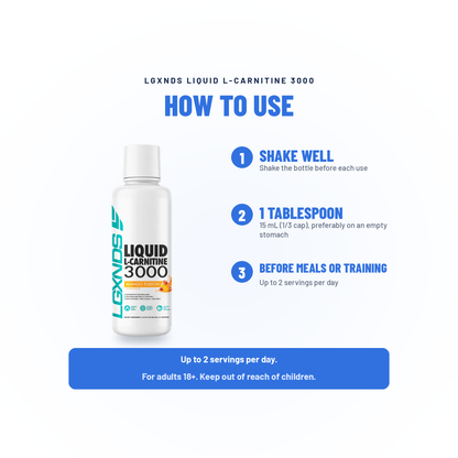 Liquid L-Carnitine 3000 - LGXNDS