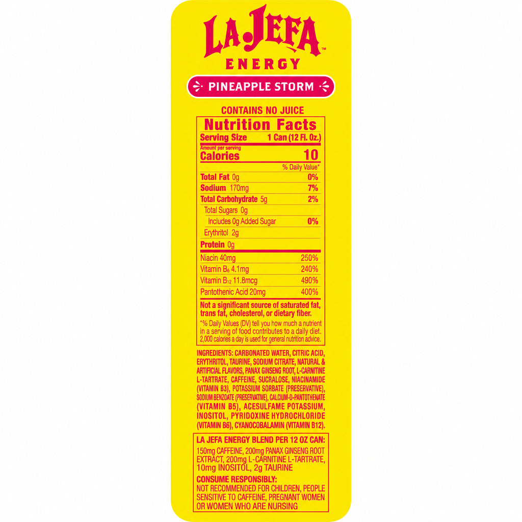 La Jefa Energy Drink - Xtremis Cartel