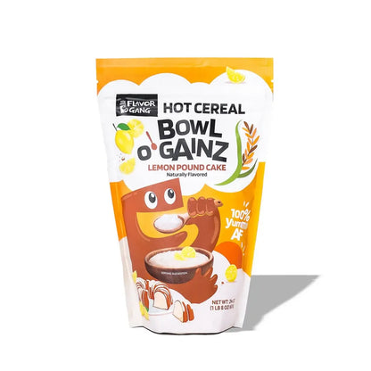 Bowl Gainz Hot Cereal – 24 oz - The Flavor Gang