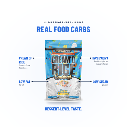 Cream'd Rice Gourmet - MuscleSport