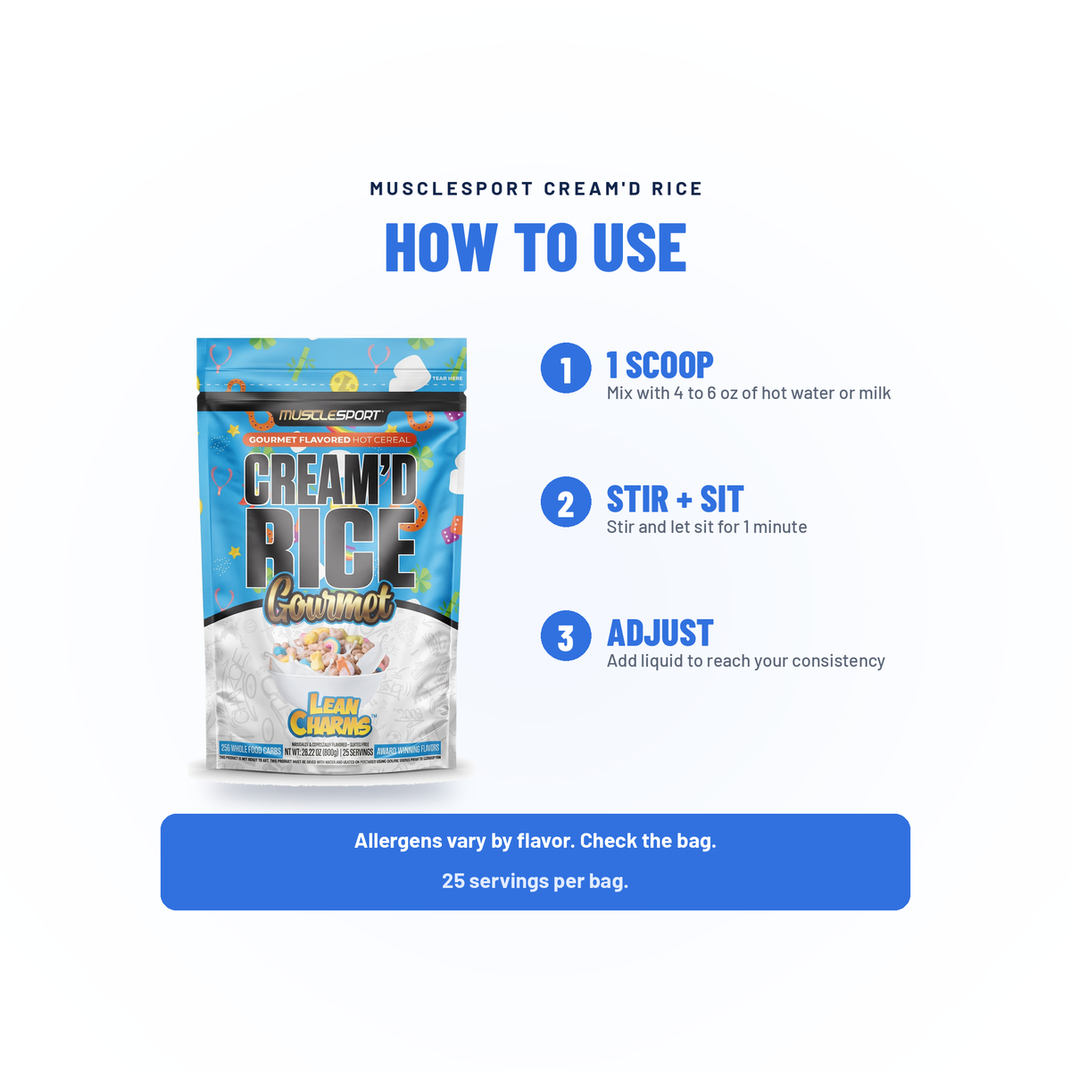 Cream'd Rice Gourmet - MuscleSport