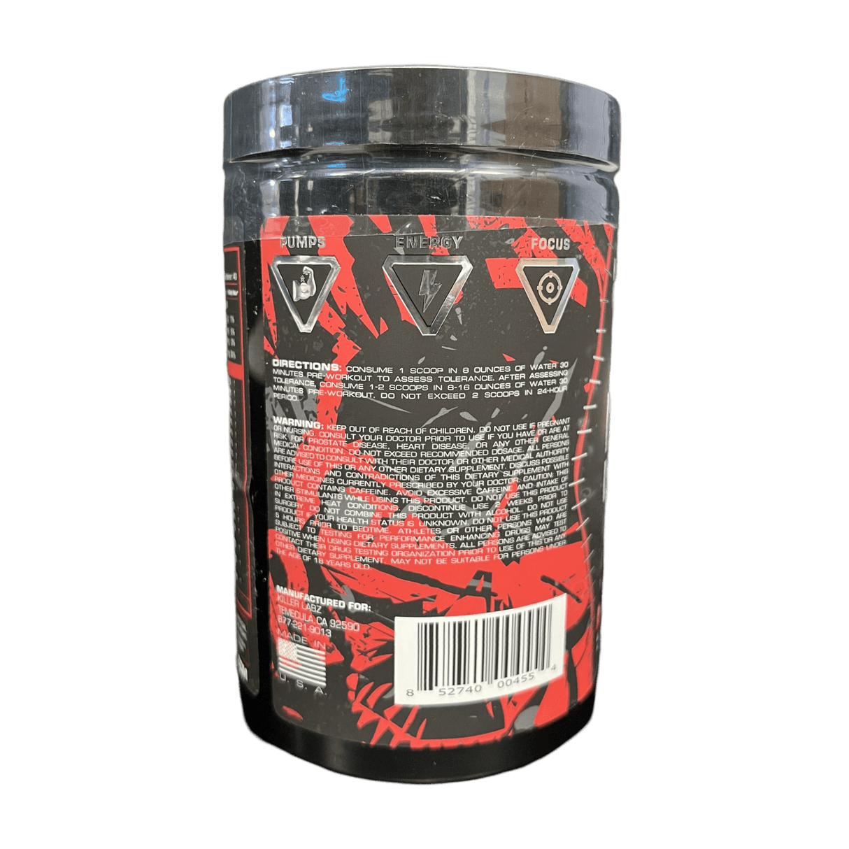 First Degree Preworkout - Killer Labz