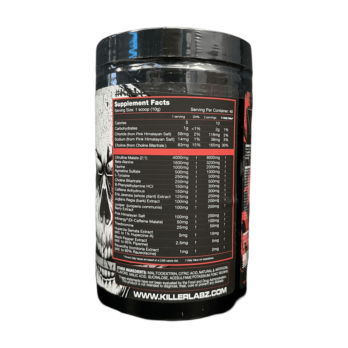 First Degree Preworkout - Killer Labz