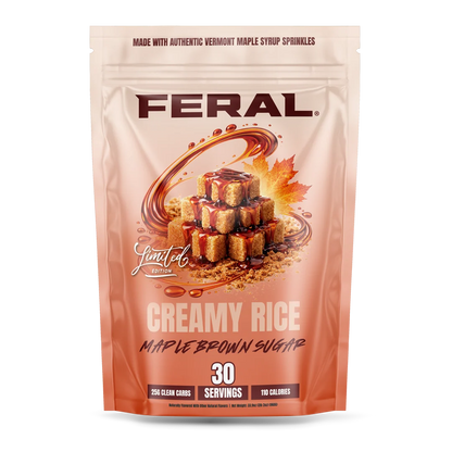 CREAMY RICE / Gluten & Dairy Free = (30) Servings - Feral Supps