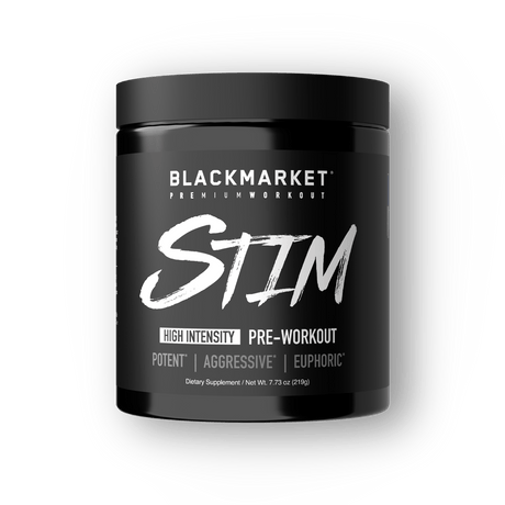 Stim High Intensity Pre-Workout - Blackmarket - Prime Sports Nutrition