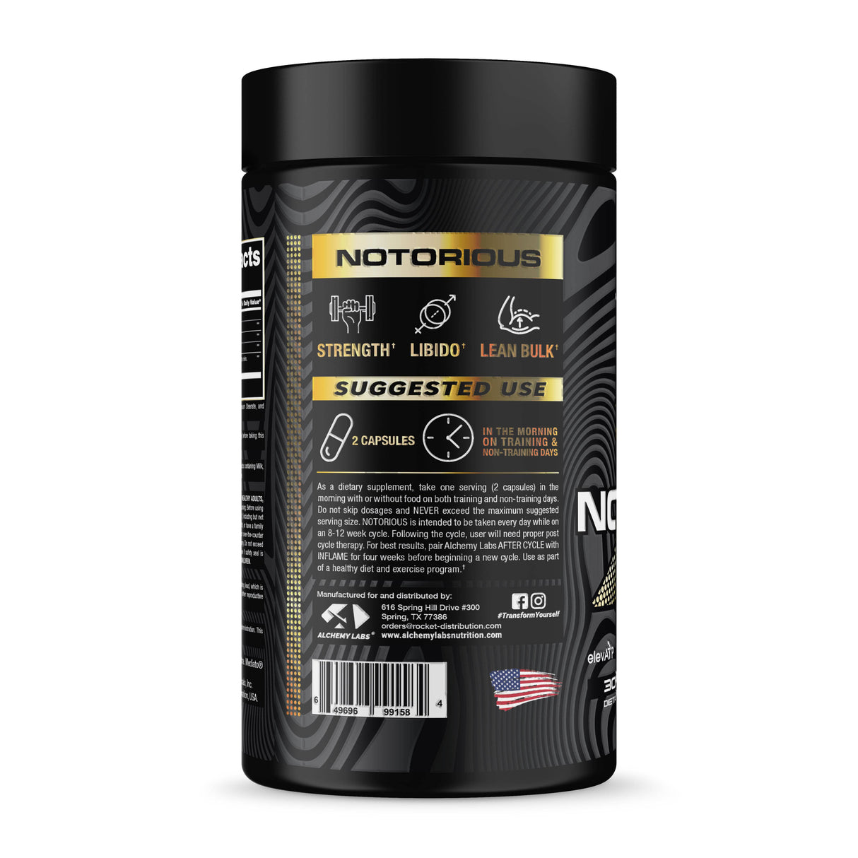 Notorious -Alchemy Labs - Prime Sports Nutrition