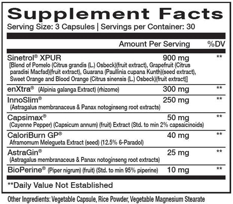 Novaburn 2.0  (Stim Free) - InnovaPharm