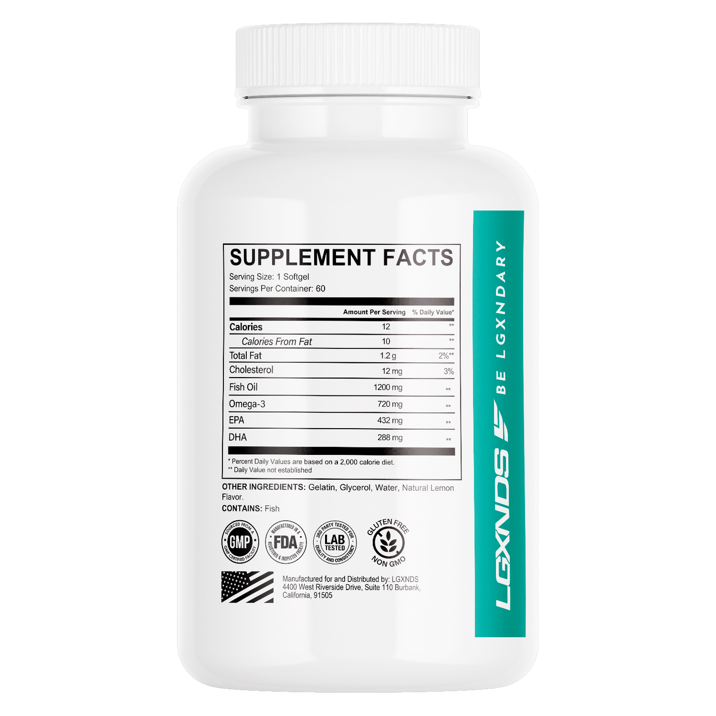 Omega 3 Fish Oil - Lgxnds