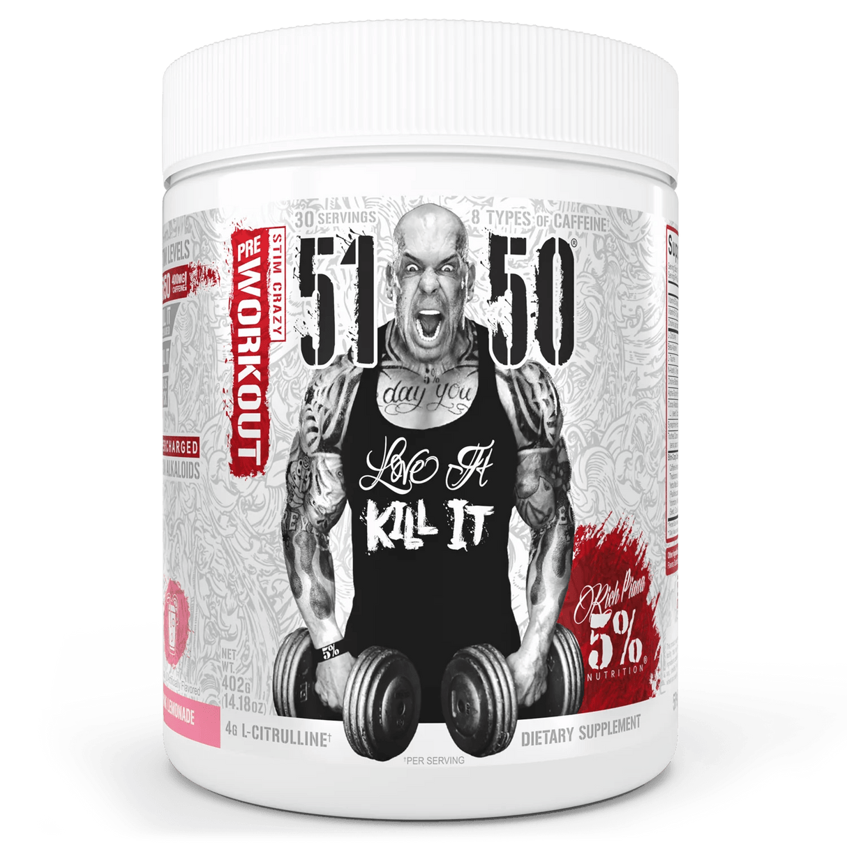 5150 Stim Crazy Pre-Workout - 5% Nutrition