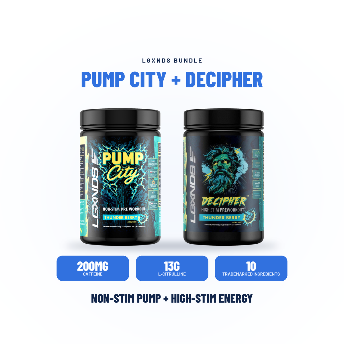 Pump City™ + Decipher™ Bundle - LGXNDS
