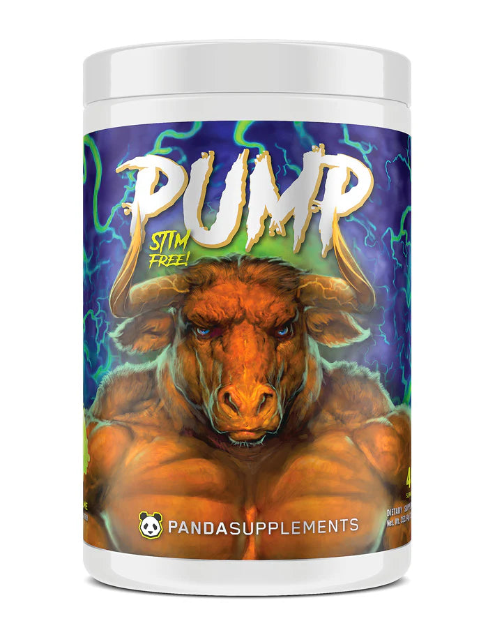 PUMP STIM FREE PRE-WORKOUT - PANDA SUPPLEMENTS