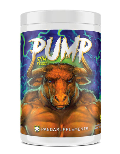 PUMP STIM FREE PRE-WORKOUT - PANDA SUPPLEMENTS