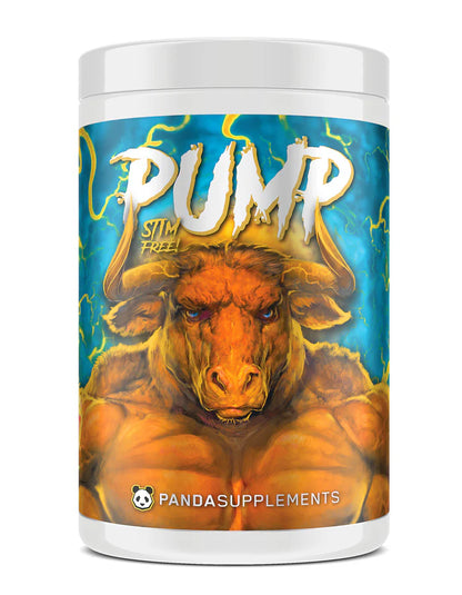 PUMP STIM FREE PRE-WORKOUT - PANDA SUPPLEMENTS