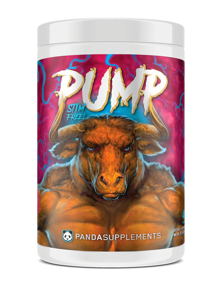 PUMP STIM FREE PRE-WORKOUT - PANDA SUPPLEMENTS