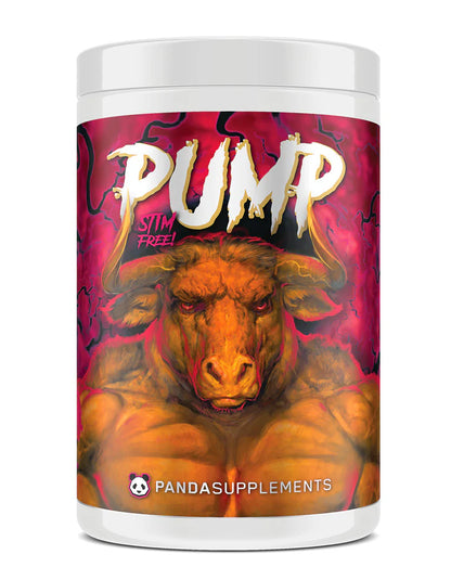 PUMP STIM FREE PRE-WORKOUT - PANDA SUPPLEMENTS