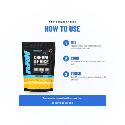 Cream of Rice - Raw Nutrition