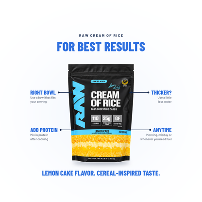 Cream of Rice - Raw Nutrition