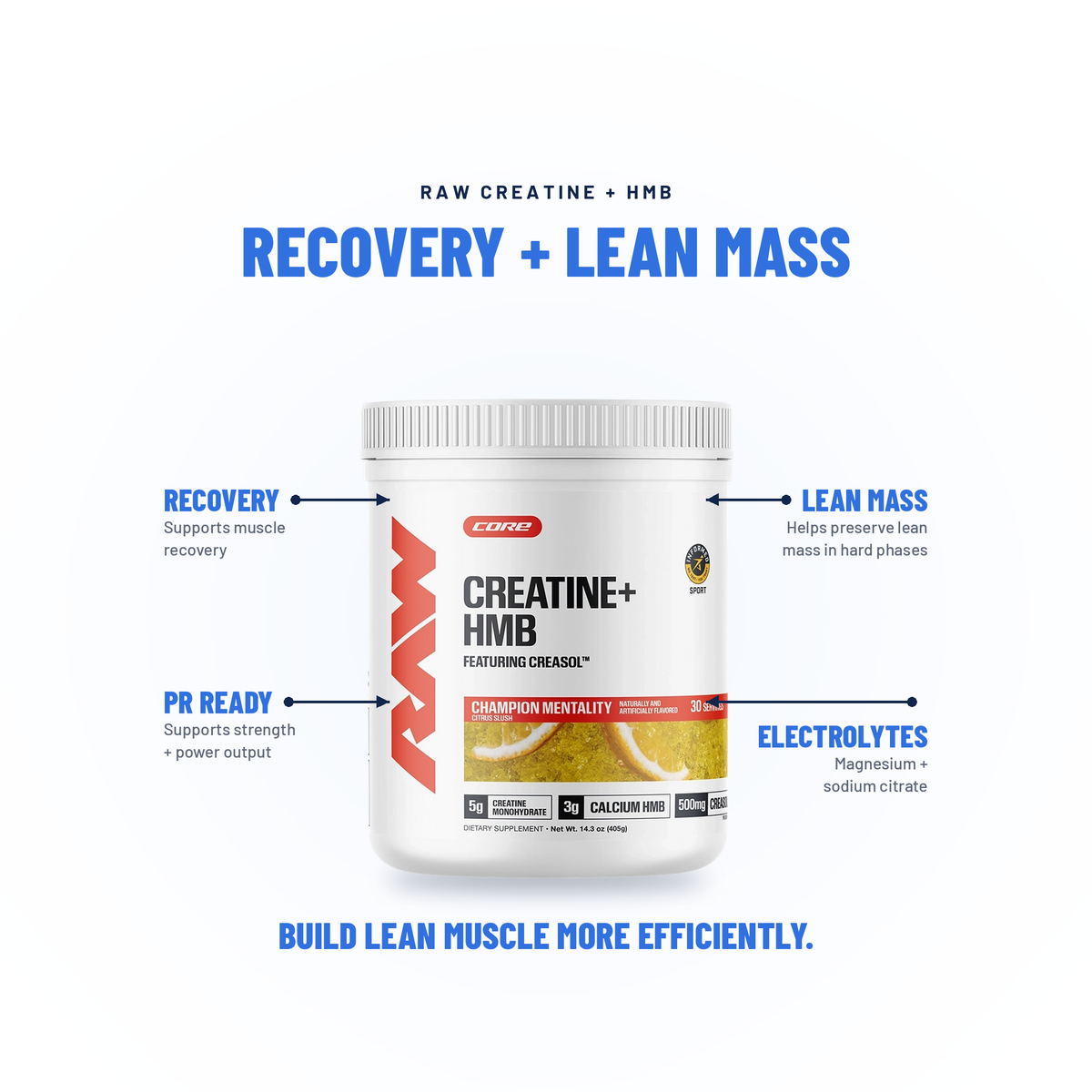 Creatine Monohydrate - Raw Nutrition