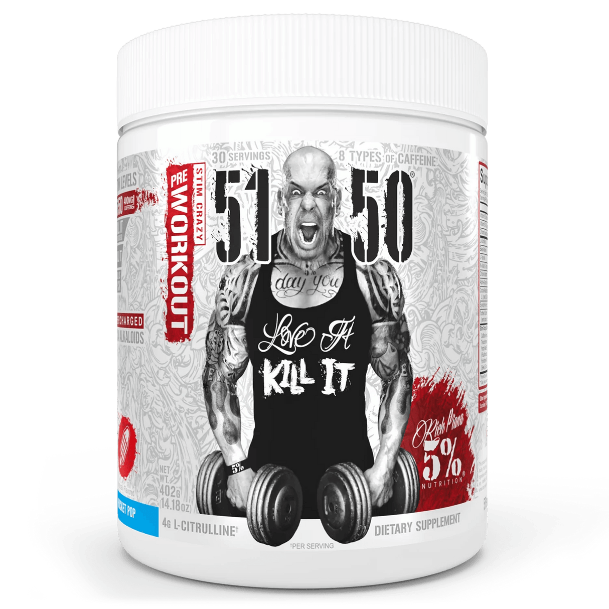 5150 Stim Crazy Pre-Workout - 5% Nutrition