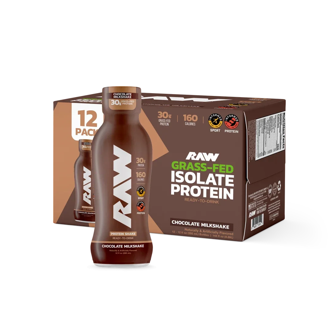 GRASS-FED PROTEIN ISOLATE RTD - RAW NUTRITION