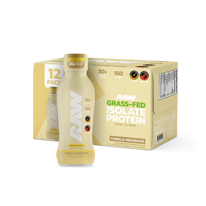 GRASS-FED PROTEIN ISOLATE RTD - RAW NUTRITION