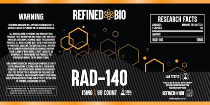 MK677 + Rad-140 x 6 Sextuple Bundle - Refined Bio