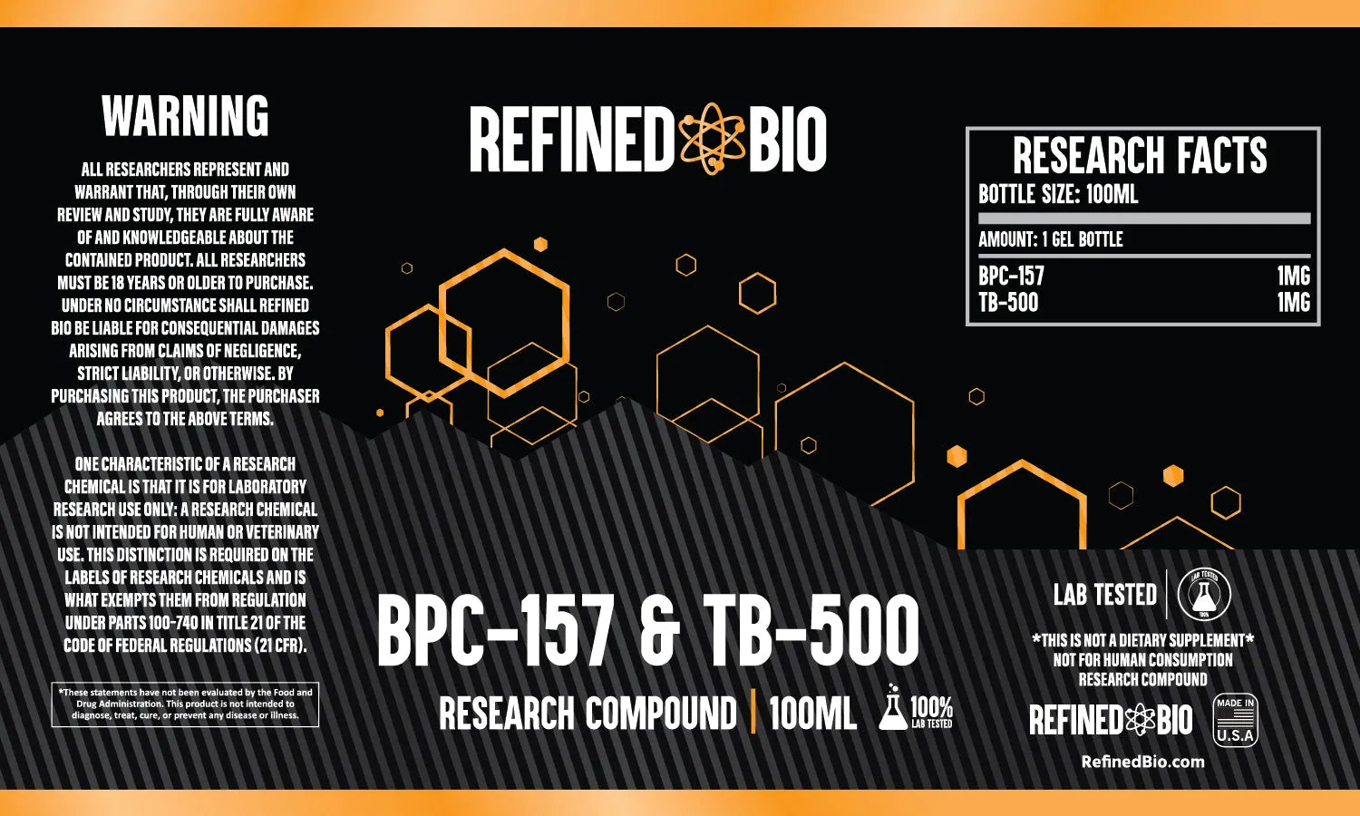 BPC157/TB500 Gel - Refined Bio Prime Sports Nutrition BPC157/TB500 Gel - Refined Bio Prime Sports Nutrition
