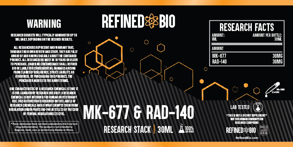 Mk677 + Rad140 Stack - Refined Bio