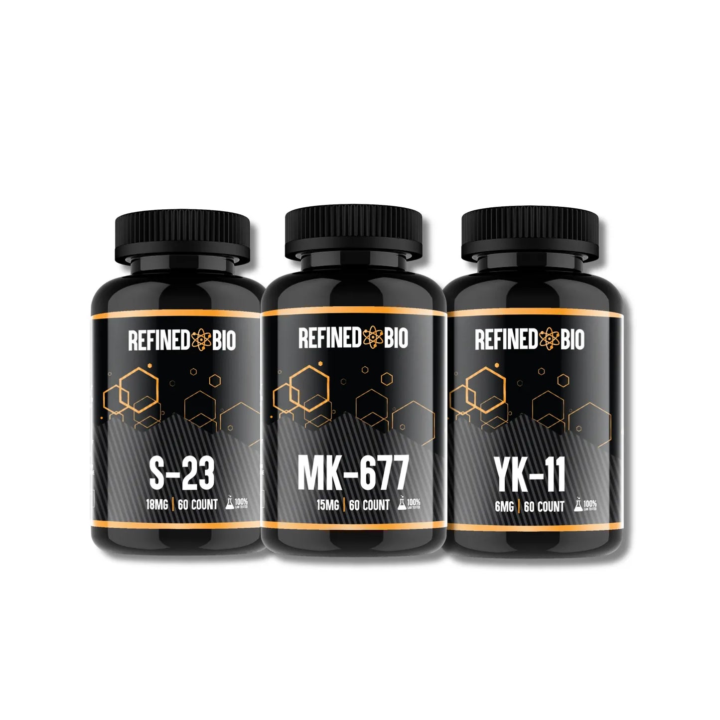 S-23 + MK677 + YK-11 Bundle - Refined Bio