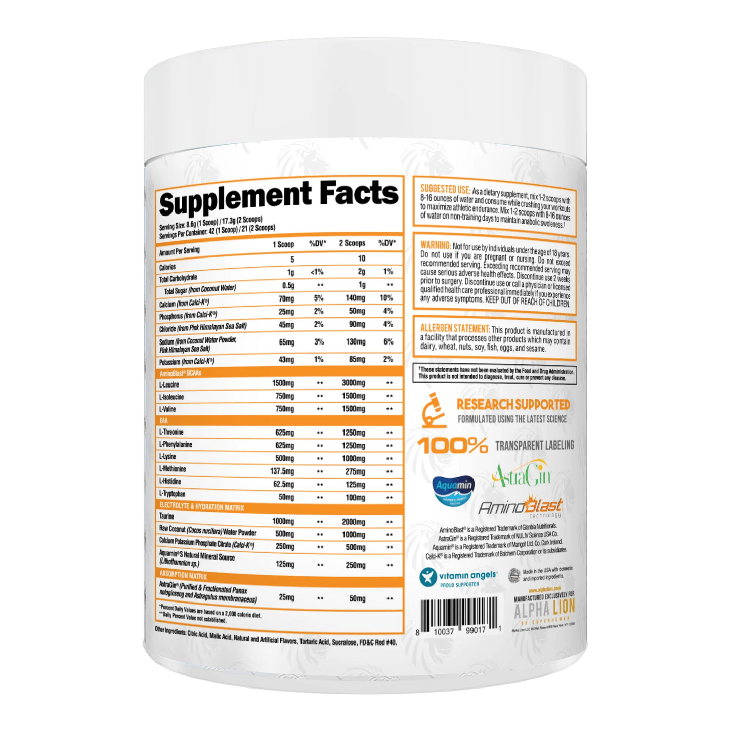 SUPERHUMAN INTRA - ALPHA LION