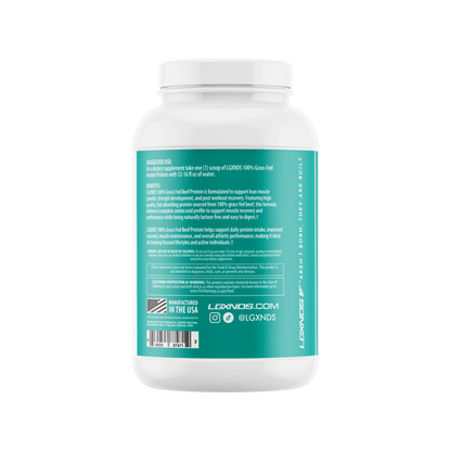 Grass Fed Beef Isolate Protein - LGXNDS