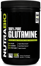 Nutrabio 100% PURE GULTAMINE - Prime Sports Nutrition